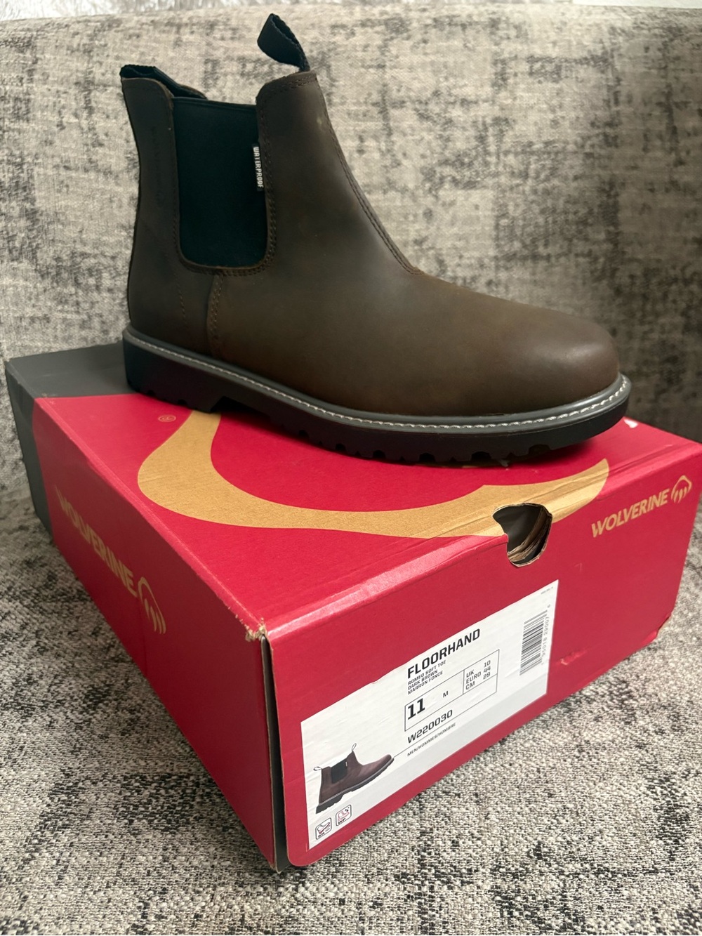 Wolverine Men’s Floor-hand Work Romeo Leather Boot
